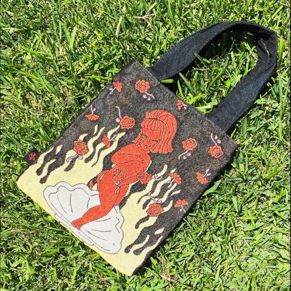 Valfre Lucy Venus Woven Tote Bag